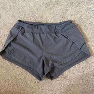 Athleta Girl dark grey athletic shorts
